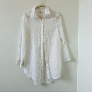 Summersalt white cover up size medium